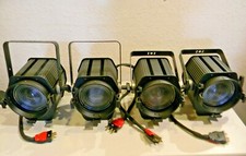 Lot of 4 Strand 6" Fresnel 12081 Fresnelite Studio Stage Tungsten Light 1000 Wat