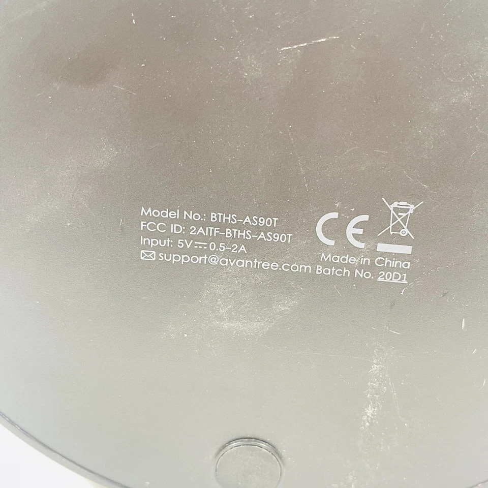 Soporte de carga Avantree Aria Podio negro BTHS-AS90T Foto 4 de 4