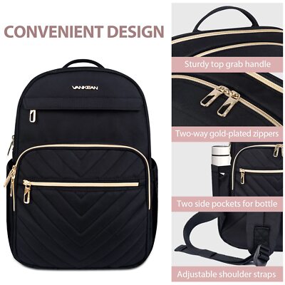 15.6 Inch Laptop Backpack for Women Men Work Bag Fashion with USB Port Waterp... | eBay 15.6 Inch Laptop Backpack for Women Men Work Bag Fashion with USB Port Waterp... | eBay