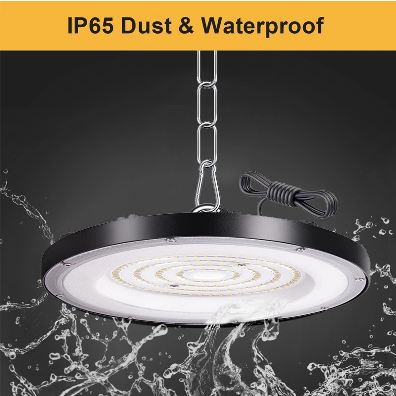 UFO LED Hallenbeleuchtung Industrielampe High bay Hallenstrahler Hallenleuchte - Bild 2 von 4