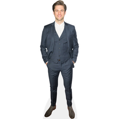 Aaron Tveit (Grey Suit) Life Size Cutout