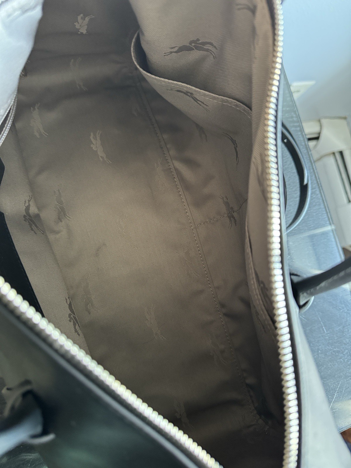 Longchamp DAYLONG L HANDBAG Black - Leather Size L Women's $1310 image 8