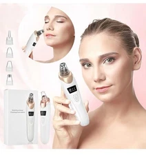 Electric Rechargeable Blackhead Remover Pore Vacuum Suction Face Deep Cleaner US
