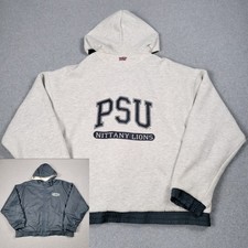 VTG Penn State Jacket Men Medium 90s MV Sport NCAA Nittany Lions Arch Spellout