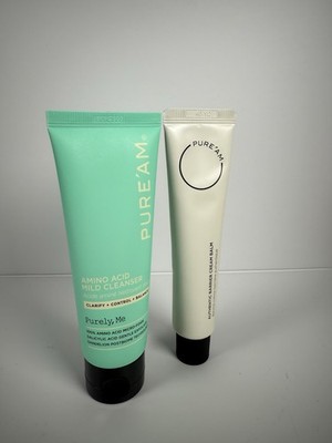Pure am Amino Acid Cleanser + Barrier Cream Balm