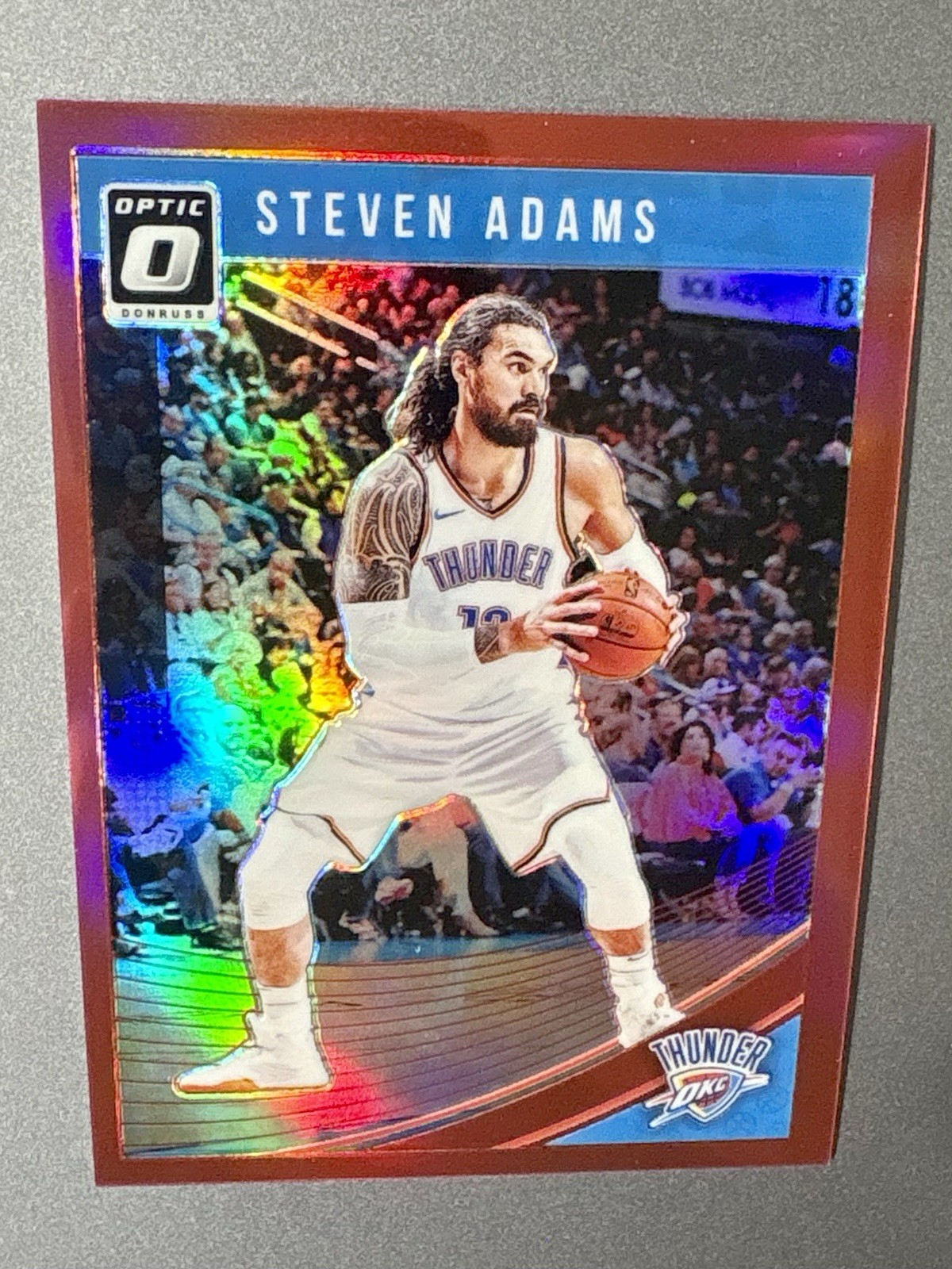 2018-19 Panini Donruss Optic Steven Adams Red /99 #137