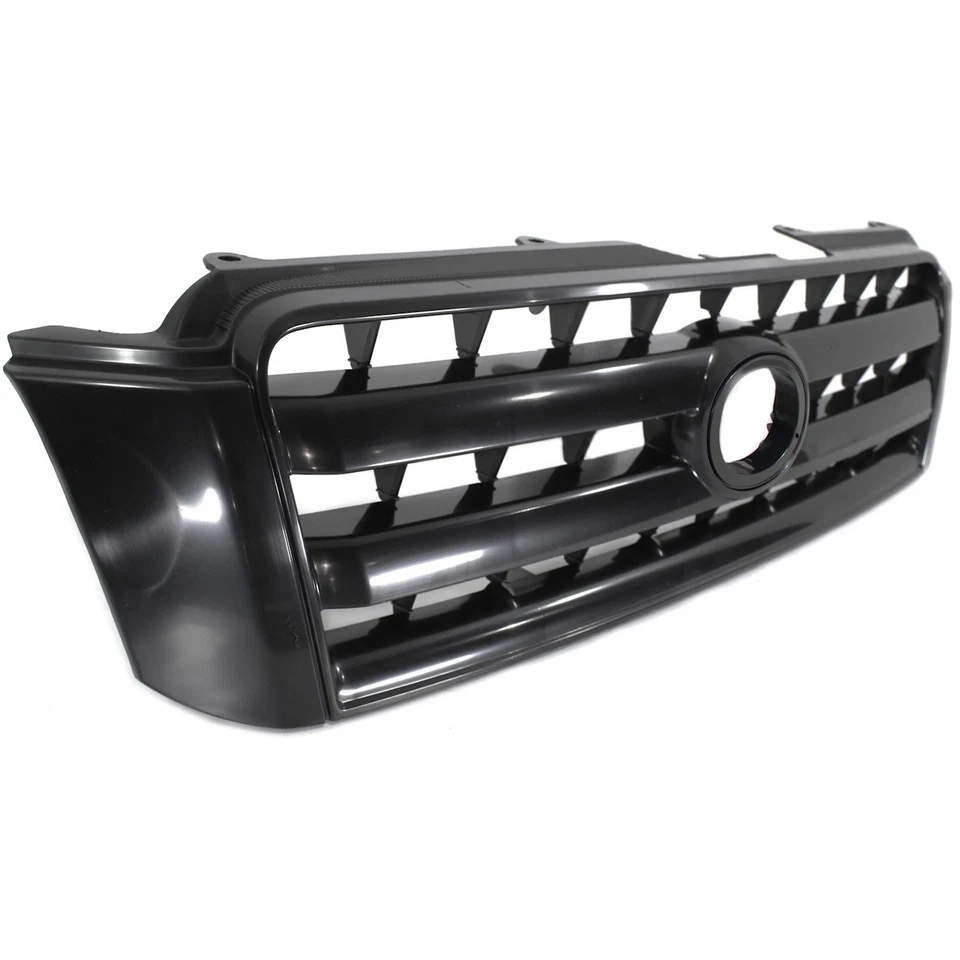 Rejilla para Toyota Highlander 2004-2007 pintada negra carcasa e inserto Foto 3 de 4