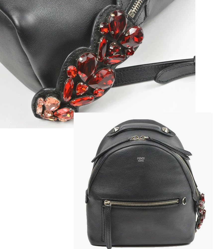 Fendi Vitheway Mini Backpack Rucksack 8Bz036 - image 7