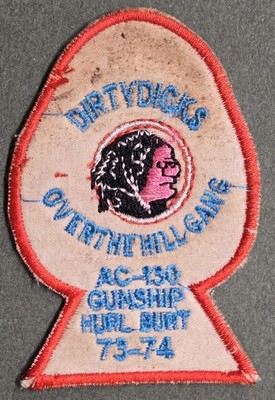 DIRTY DICKS Over The Hill Gang Gunship Pocket Patch (359)