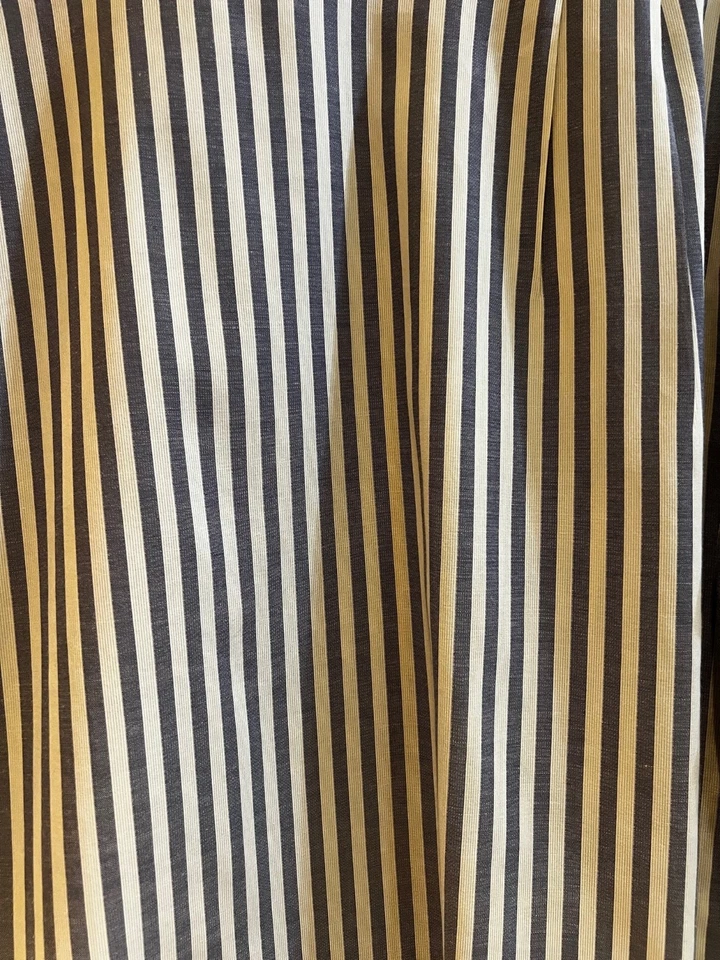 Gianni Veneri vintage size 15.5/39 purple and white stripe button down shirt - Image 2 of 4