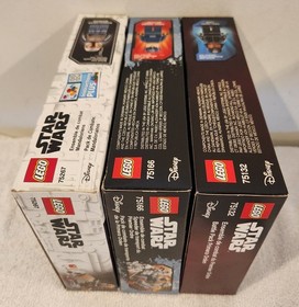 LEGO Star Wars (x7) 40658 75132 75166 75267 75324 75334 75386 New Sealed Retired
