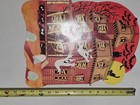 3 Vintage 1980s Halloween Decor Cardboard  ghosts, haunted house ,mummy — photo 3