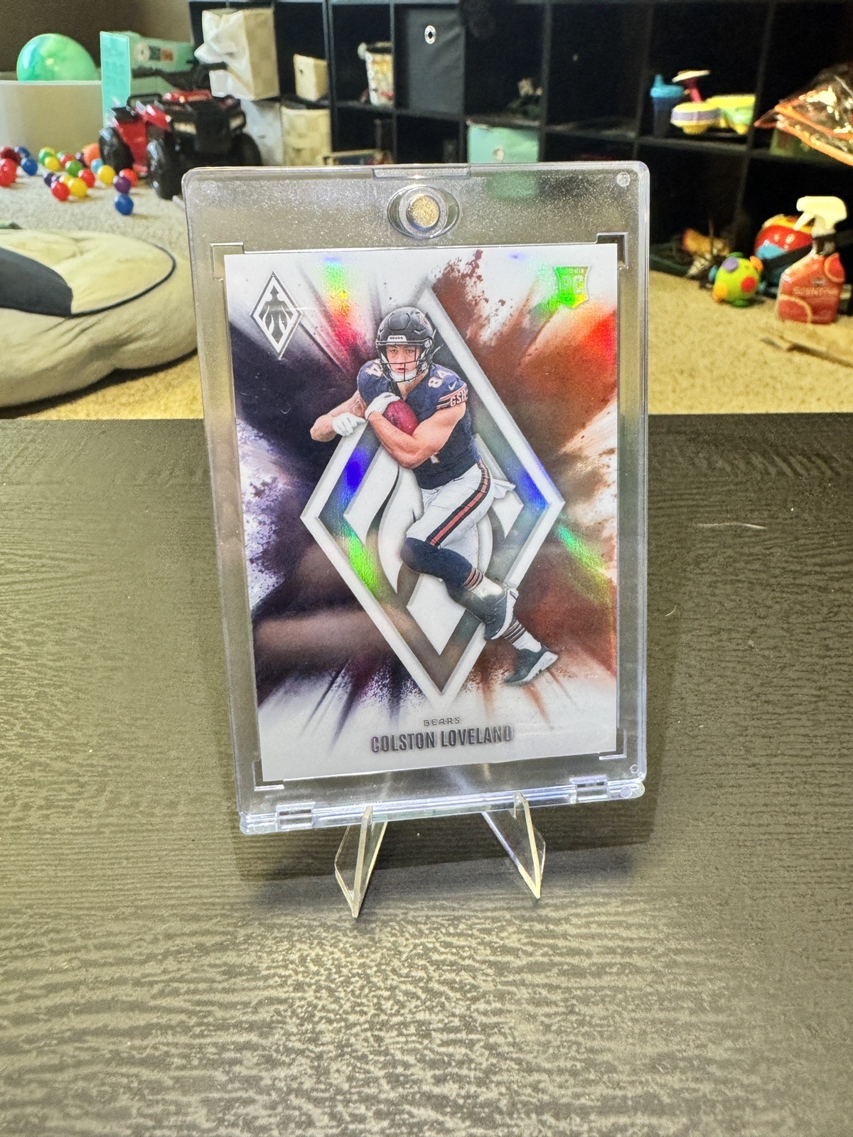 2025 Panini Phoenix - Color Blast Colston Loveland #12 (RC)