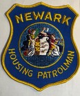 Vintage Newark NJ Police Housing Patrolman Patch - Defunct — photo 1