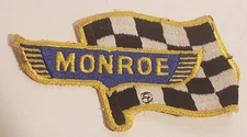 VINTAGE RETRO MONROE CAR PARTS RACING LOGO EMBROIDERED JACKET CLOTH PATCH
