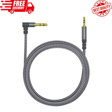 3.5Mm to 2.5Mm Aux Audio Cable 6.6FT , 90 Degree Right Cord Compatible with Bos