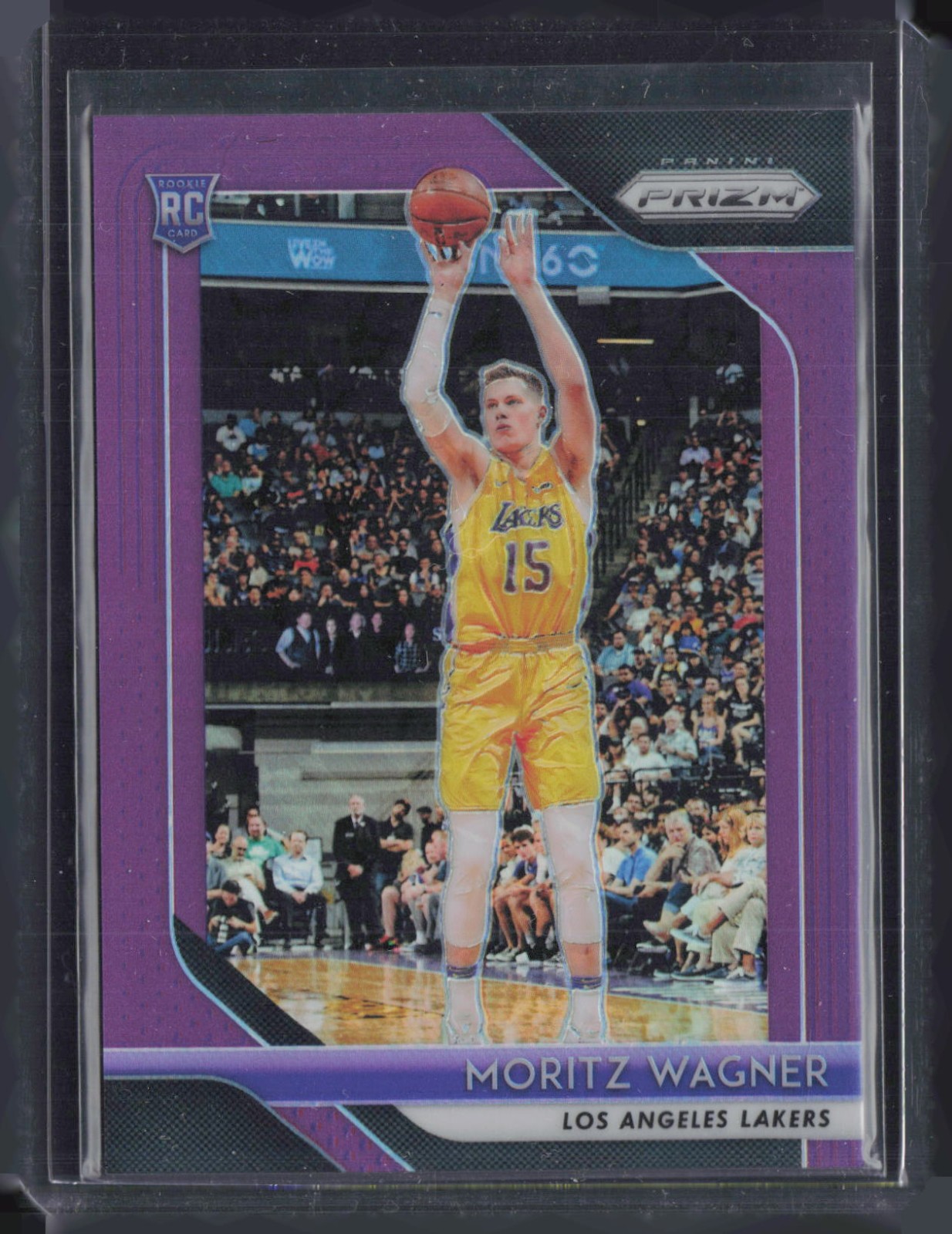 2018 Panini Prizm Purple #284 Moritz Wagner 48/75 RC Rookie 