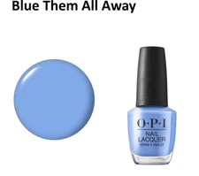 OPI Nail Lacquer Blue Them All Away 0.5 oz #NLS058