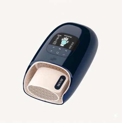 Sloom Hand Massager Finger Care Air Compression Heat Therapy Acupressure