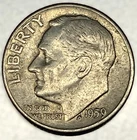 1959-D Roosevelt Dime - Circulated Condition - 90% Silver - US Coin - 3000