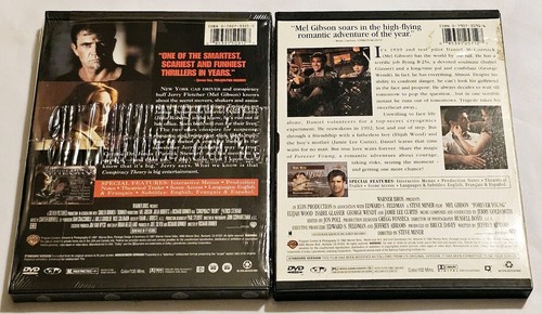Conspiracy Theory: (Snapcase DVD, Sealed) & Forever Young DVD (Used) - Picture 2 of 4