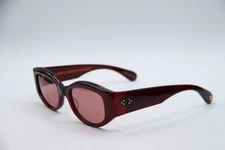NEW GARRETT LEIGHT CALIFORNIA RETRO BIGGIE MER VIOLET AUTHENTIC SUNGLASSES 49-22