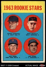 1963 Topps #562 Dave McNally Rookie Stars 2 - GOOD