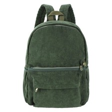 Corduroy Backpack Large College Backpack Casual Bookbag Laptop Backpack Compu...