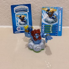 Skylanders Spyro s Adventure Lightning Rod Figure With Cards Air Element