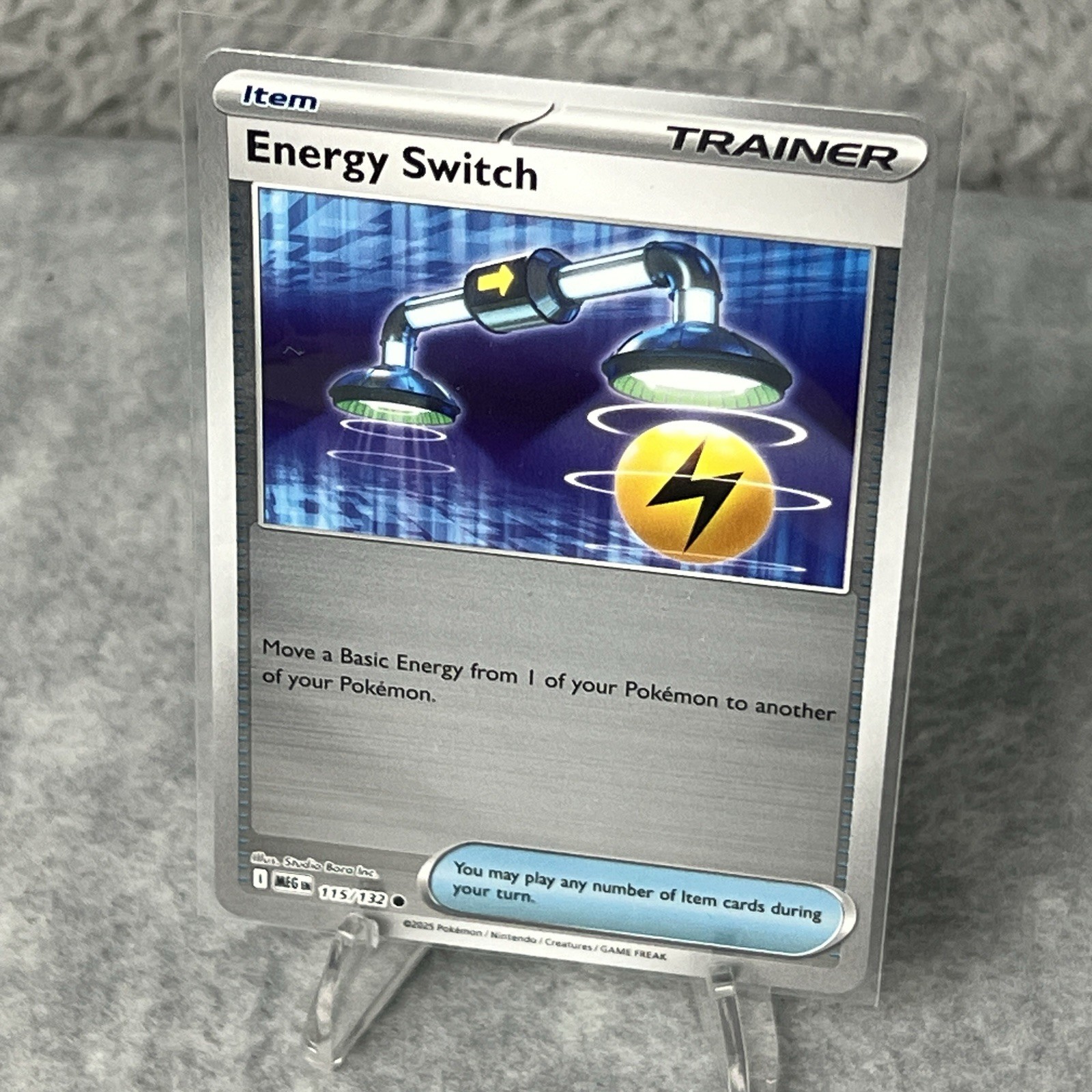 Energy Switch - 115/132 - Reverse Holo Pokemon Card Mega Evolution - NM