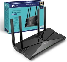 TP-LINK Archer AX23 AX1800 Dual-Band Wi-Fi 6 Router - Black
