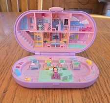 1992 Vintage Polly Pocket Stampin' School playset produced by Bluebird Toys