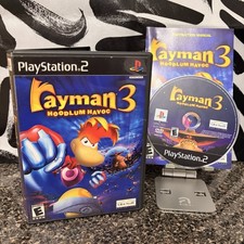Rayman 3: Hoodlum Havoc PS2 CIB W/ Manual Tested Working