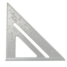 Carpenter Speed 7" Aluminum Square Combination Protractor Framing Tool Square