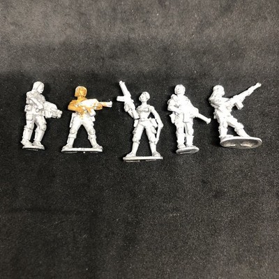 Copplestone Castings 28mm Metal Future Wars Female Troopers