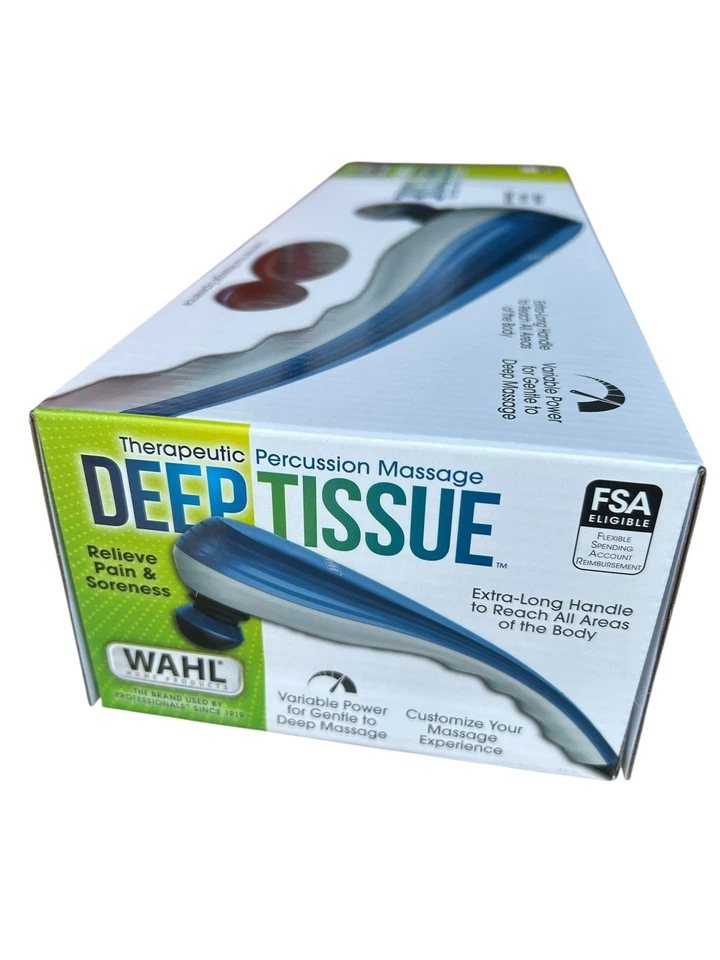 Masajeador de mano terapéutico de percusión de tejido profundo WAHL intensidad variable NUEVO Foto 2 de 4