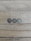 Set of 3 Pre-1920 Barber Dimes 90% Silver