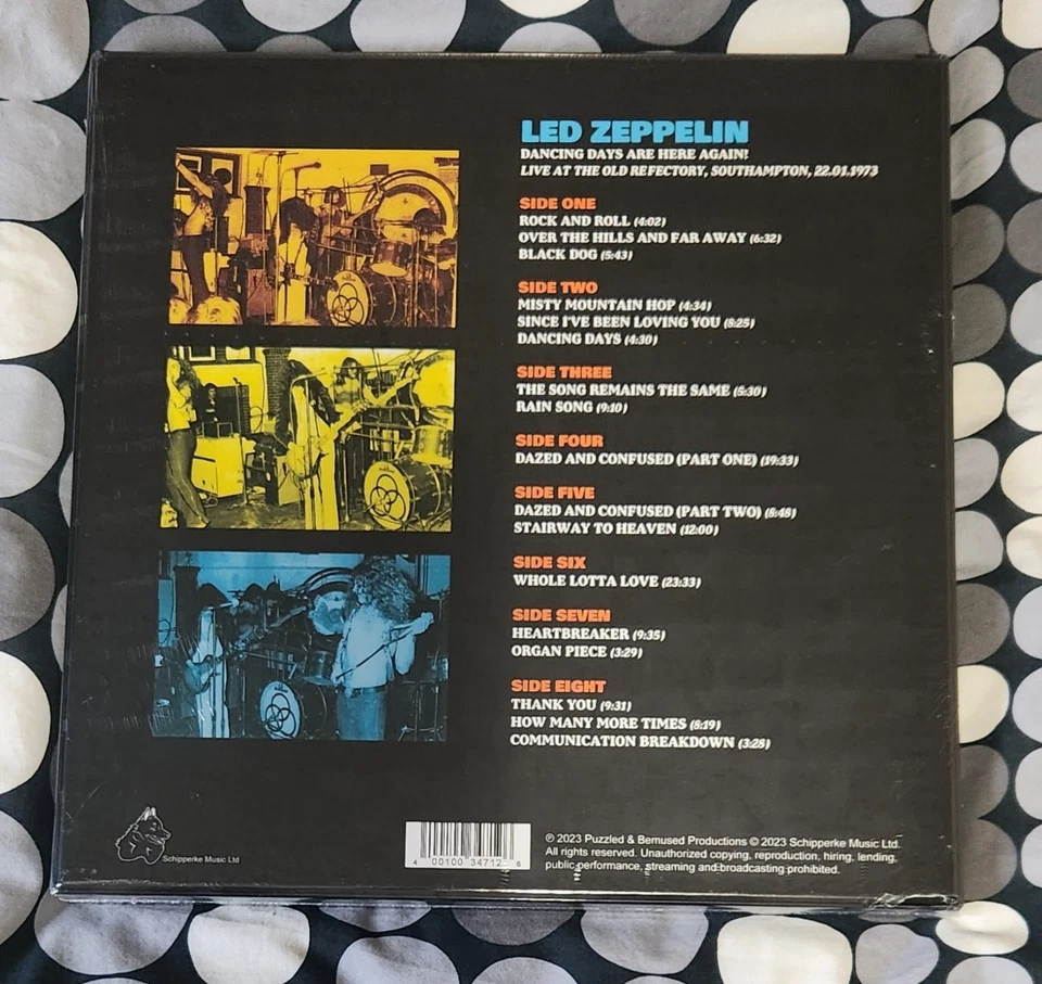Led Zeppelin – Dancing Days Are Here Again! Color 4LP Box 1973 LOOK!! #28/300 - Image 2 of 3