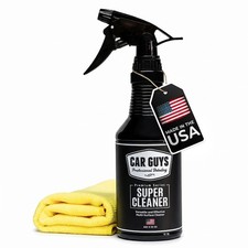 CAR GUYS Interior Car Cleaner for Tough Stains  Stain Remover for Car Seats,...