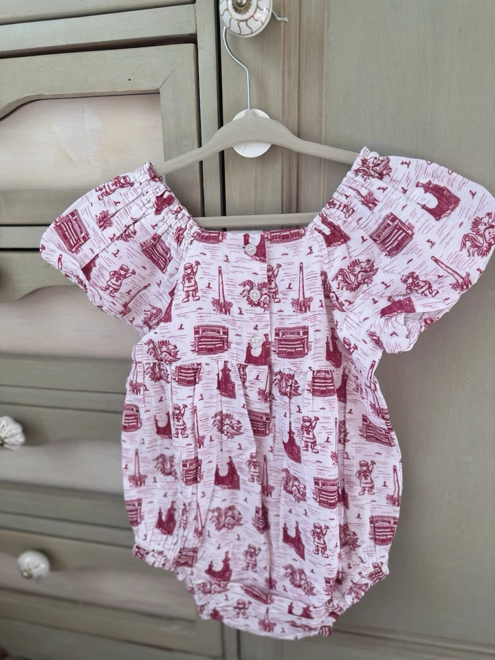 Universidad de Carolina del Sur, Gamecocks, Bebés Niñas, Burbuja Estampada Foto 2 de 4