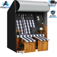 SchutzhüLle FüR Strandkorb 600D Oxford-Gewebe Wasserdicht UV 125X90X165Cm