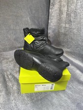 Image of Hotter Whisper Black Leather Ankle Boots UK SIZE 5.5