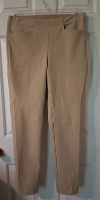 NEW LADIES RALPH LAUREN RLX GOLF PANTS  TAN STRETCH NWOT / SIZE 10 $168