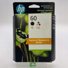 New HP 60 N9H63FN Black/Tri-color Ink Cartridge