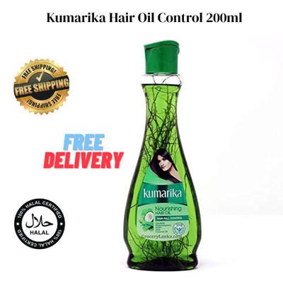 1 Bottle x 200ml Kumarika Hair Oil Hair Fall Control - FREE DELIVERY