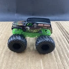 Hot Wheels Monster Jam Grave Digger Monster Truck, Black Rims 1:64, COMB SHIP $1
