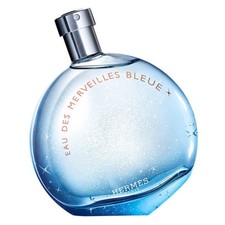 Hermes Ladies Eau Des Merveilles Bleue EDT 3.4 oz Tester Fragrances
