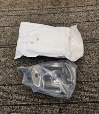 (QTY 2) VIVIDA VDFFFL158B-1 Chain Link Fence Wall Mount Fork Latch 1-5/8" Black