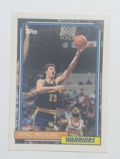 1992-93 Topps #357 Sarunas Marciulionis ~ Golden State Warriors