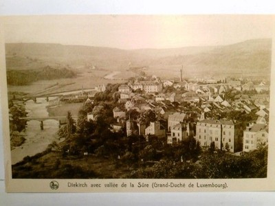Diekirch / Luxemburg / Luxembourg. - Avec vallée de la Súre ( Grand - Duche de L